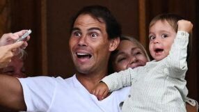 Най-сладкото видео в интернет: Надал-младши и 69 титли от Големия шлем