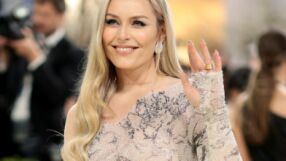 Сила на духа: Линдзи Вон блести с рокля за хиляди долари на Met Gala 2026 (ВИДЕО)
