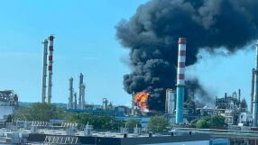 Експлозия в завод на унгарската газова компания MOL взе жертва (СНИМКИ)