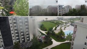 Един загинал при пожар в хотел в Слънчев бряг (ВИДЕО, СНИМКИ)