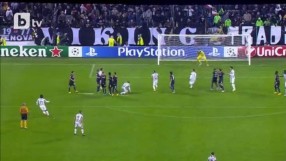 Ювентус повеждат 1:0 на Олимпиакос, брилянтен Пирло (ВИДЕО)