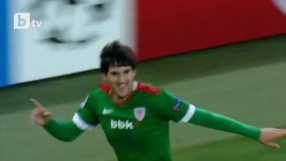 Атлетик Билбао повежда с 1:0 на Шахтьор като гост (ВИДЕО)