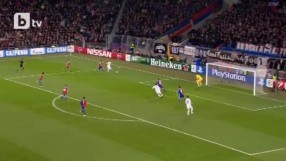 Реал (Мадрид) открива резултата в 35-ата минута за 1:0 срещу Базел