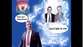 Феновете на Ливърпул се подиграват на Роджърс 