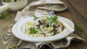 Постни рецепти на деня - 27 ноември: Ориз с праз и гъби 