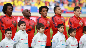 Веселба в съблекалнята на Колумбия (ВИДЕО)