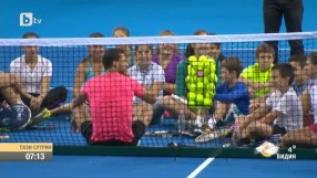 Григор Димитров с фантастично шоу в зала 