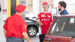 Себастиан Фетел стана бензинджия