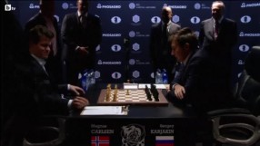 Реми в първата партия за шахматната корона (ВИДЕО)