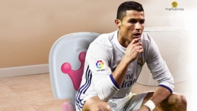 Мислителят Роналдо завихри буря в нета (ГАЛЕРИЯ)