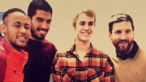 Джъстин Бийбър тренира с 