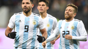 Серхио Агуеро припадна при 2:4 от Нигерия