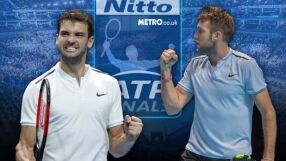 НА ЖИВО: Григор Димитров - Джак Сок   2:1 сета (4:6, 6:0, 6:3)