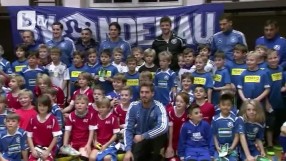 Германските национали на гости в училище (ВИДЕО)