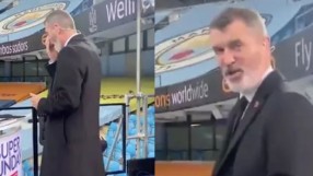 Изловиха Рой Кийн да се пудри преди ефир (ВИДЕО)