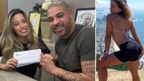 Легендата Адриано (40) се ожени за 25-годишна фризьорка