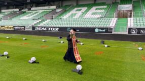 Осветиха новия терен на 