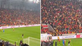 Меле и ранени на мач в Турция (ВИДЕО)