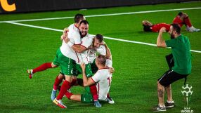 Лудата радост на по-добрите национали (ВИДЕО)