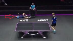 Най-великата точка в тениса на маса (ВИДЕО)
