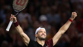 Гришо отново се разправи с Хуркач и е на полуфинал в Париж