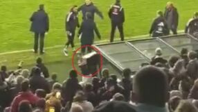 Легенда побесня и счупи VAR монитор (ВИДЕО)