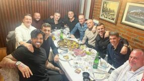 Благо надъха Звезда от кръчма в Белград (СНИМКА)