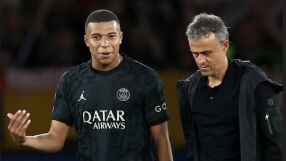 Луис Енрике шокира: Не съм доволен от Мбапе