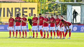 Сам на върха: ЦСКА вкара 4 гола на Крумовград