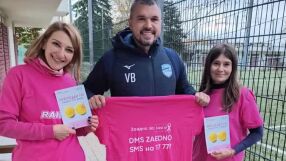 Футбол в битка с рака на гърдата (ВИДЕО)