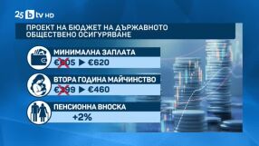 По-голямо обезщетение за майчинство и 620 евро минимална заплата от догодина
