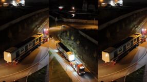 Първият нов влак на софийското метро тръгна от Чехия към България (ВИДЕО)