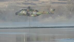 Сили на НАТО провеждат мащабно учение за преминаване на река в Румъния