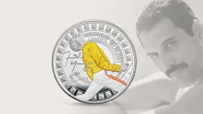Британският монетен двор пусна специална монета в чест на Фреди Меркюри