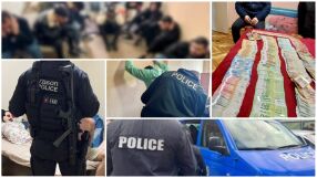Разбиха мащабна мрежа за трафик на хора: 8 души са задържани и са иззети над 50 000 евро (ГАЛЕРИЯ)
