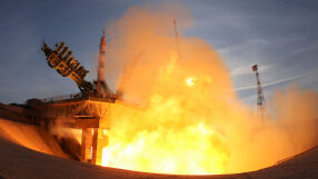 При изстрелването на кораб са нанасени повреди на стартовата площадка на космодрума &quot;Байконур&quot;