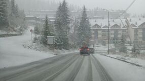 Снежната покривка в Пампорово е 10 см