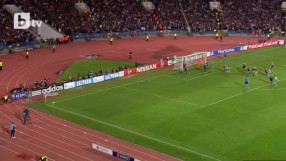 Лудогорец поведе с 1:0 на Реал (Мадрид) (ВИДЕО)