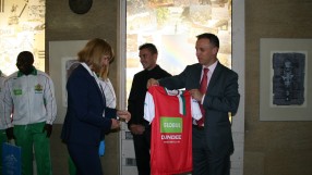 Йорданка Фандъкова изпрати „Отбор на надеждата”  преди Мондиала в Чили