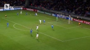 Шахтьор вече водят с 4:0 срещу БАТЕ Борисов (ВИДЕО)