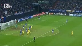 Шалке измъкна победата с 4:3 над Спортинг в последната минута (ВИДЕО ОБЗОР)