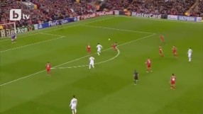 Реал Мадрид повежда за 1:0 срещу Ливърпул (ВИДЕО)