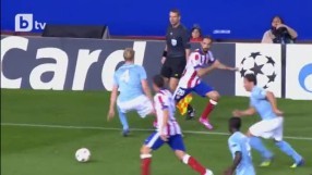 Атлетико вече води 2:0 на Малмьо (ВИДЕО)