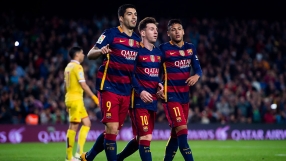 Меси, Суарес и Неймар станаха за смях на тренировка (ВИДЕО)