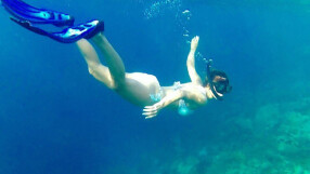 Под водата с Цвети Пиронкова (СНИМКИ)