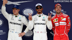 Хамилтън с първи полпозишън на 