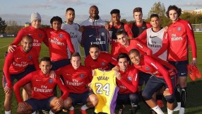 Коби Брайънт впечатли Неймар с футболни умения (ВИДЕО)