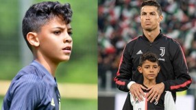 Кристиано Роналдо държи да побеждава... дори сина си (ВИДЕО)