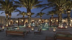 Частен плаж, пет ресторанта и басейн - базата на Англия за Мондиал 2022