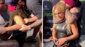 По-хубаво от дрога: ММА боец задуши еротичен модел (ВИДЕО)